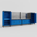 M1221 Modular Work Bench - H2100mm x W5700mm