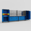 M1221 Modular Work Bench - H2100mm x W5700mm