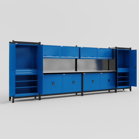 M1221 Modular Work Bench - H2100mm x W5700mm
