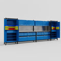 M1221 Modular Work Bench - H2100mm x W5700mm