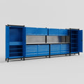 M1221 Modular Work Bench - H2100mm x W5700mm