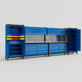 M1221 Modular Work Bench - H2100mm x W5700mm