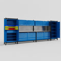M1221 Modular Work Bench - H2100mm x W5700mm