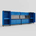 M1221 Modular Work Bench - H2100mm x W5700mm