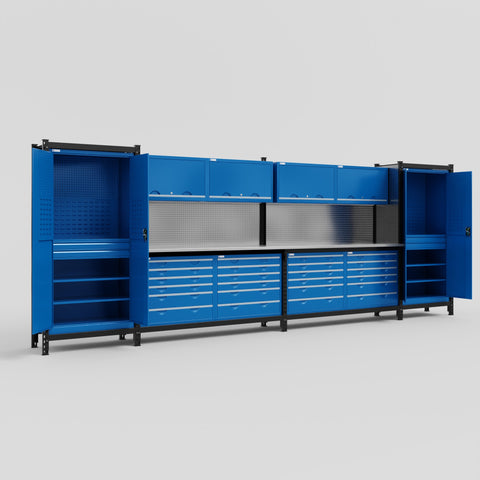 M1221 Modular Work Bench - H2100mm x W5700mm