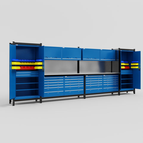 M1221 Modular Work Bench - H2100mm x W5700mm