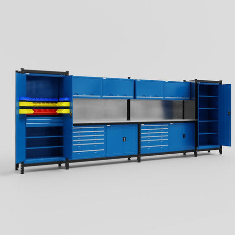 M1221-2 Modular Work Bench - H2100mm x W5700mm