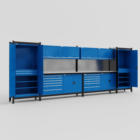M1221-2 Modular Work Bench - H2100mm x W5700mm