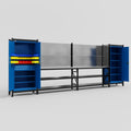 M1221 Modular Work Bench - H2100mm x W5700mm