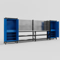 M1221 Modular Work Bench - H2100mm x W5700mm