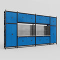 M1221 Modular Work Bench - H3100mm x W5700mm