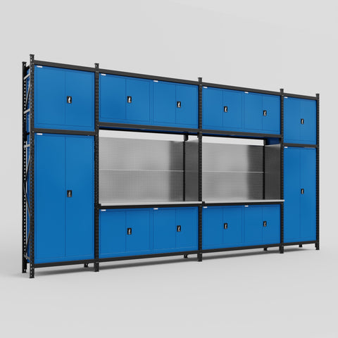 M1221 Modular Work Bench - H3100mm x W5700mm