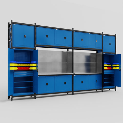 M1221 Modular Work Bench - H3100mm x W5700mm