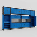 M1221 Modular Work Bench - H3100mm x W5700mm