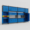 M1221 Modular Work Bench - H3100mm x W5700mm