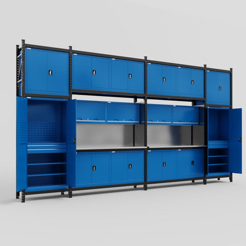 M1221 Modular Work Bench - H3100mm x W5700mm