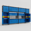M1221 Modular Work Bench - H3100mm x W5700mm