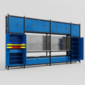 M1221 Modular Work Bench - H3100mm x W5700mm