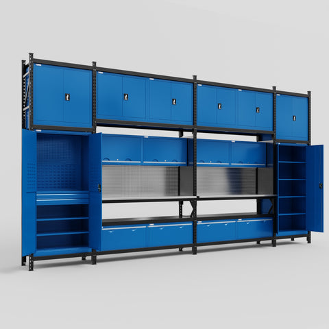 M1221 Modular Work Bench - H3100mm x W5700mm
