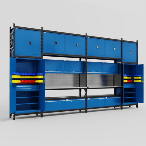 M1221 Modular Work Bench - H3100mm x W5700mm