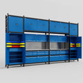M1221 Modular Work Bench - H3100mm x W5700mm