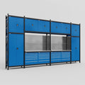 M1221 Modular Work Bench - H3100mm x W5700mm