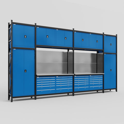 M1221 Modular Work Bench - H3100mm x W5700mm