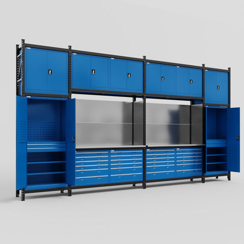 M1221 Modular Work Bench - H3100mm x W5700mm