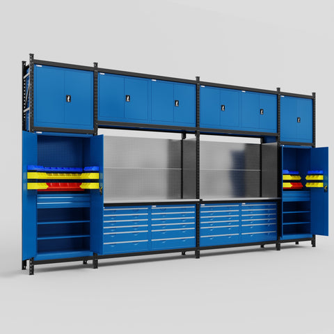 M1221 Modular Work Bench - H3100mm x W5700mm