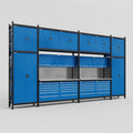M1221 Modular Work Bench - H3100mm x W5700mm
