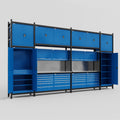 M1221 Modular Work Bench - H3100mm x W5700mm