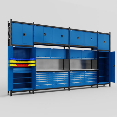M1221 Modular Work Bench - H3100mm x W5700mm