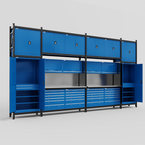 M1221 Modular Work Bench - H3100mm x W5700mm