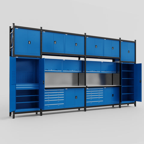 M1221-3C Modular Work Bench - H3100mm x W5700mm