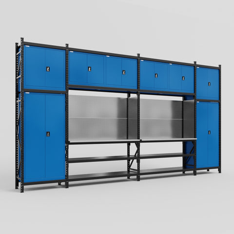 M1221 Modular Work Bench - H3100mm x W5700mm