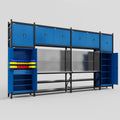 M1221 Modular Work Bench - H3100mm x W5700mm