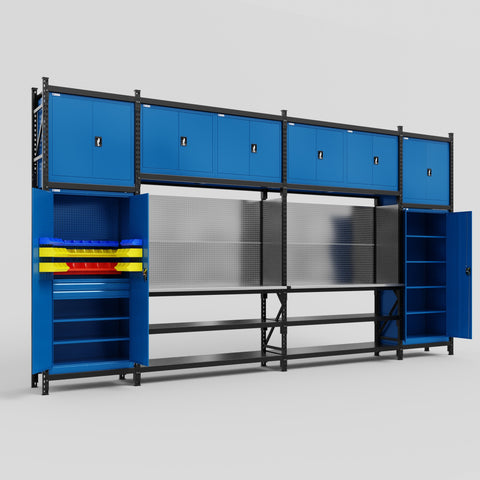 M1221 Modular Work Bench - H3100mm x W5700mm