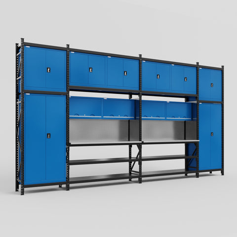 M1221 Modular Work Bench - H3100mm x W5700mm