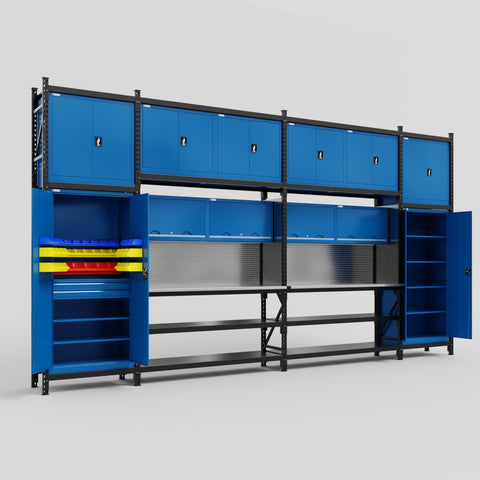 M1221 Modular Work Bench - H3100mm x W5700mm