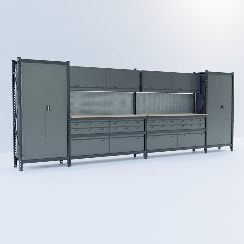 Module 17 Double with Overhead Cabinets