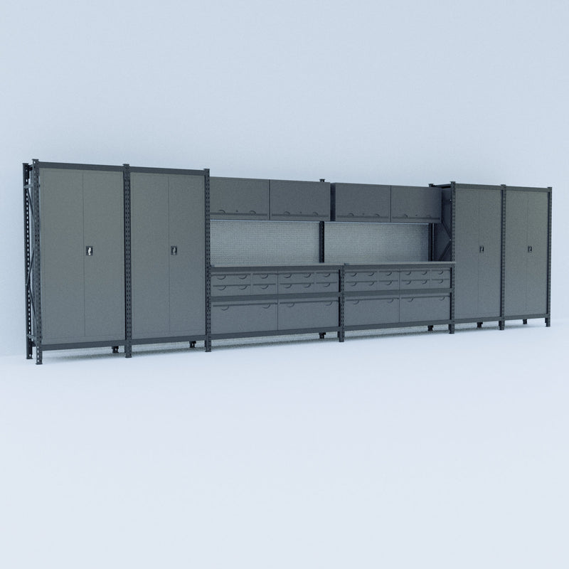 Module 18 Double with Overhead Cabinets
