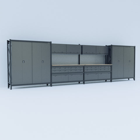 Module 18 Double with Overhead Cabinets