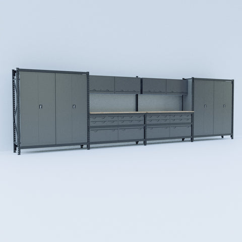 Module 18 Double with Overhead Cabinets