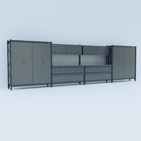 Module 18 Double with Overhead Cabinets