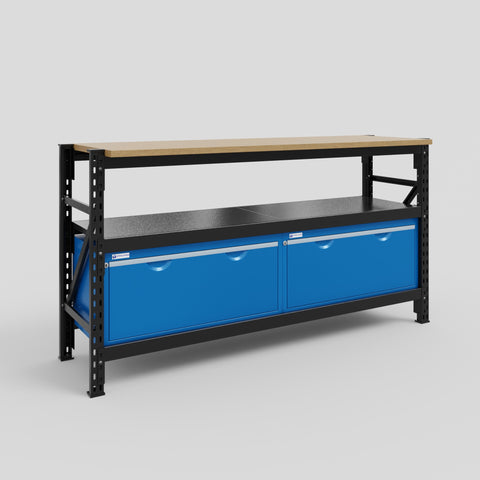 M2 Island Work Bench - H1020mm x W1920mm