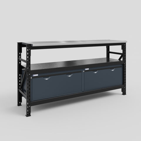 M2 Island Work Bench - H1020mm x W1920mm