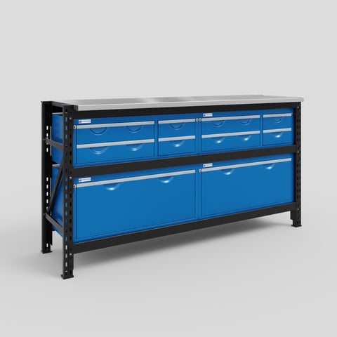 M2 Island Work Bench - H1020mm x W1920mm