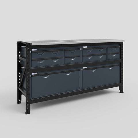 M2 Island Work Bench - H1020mm x W1920mm