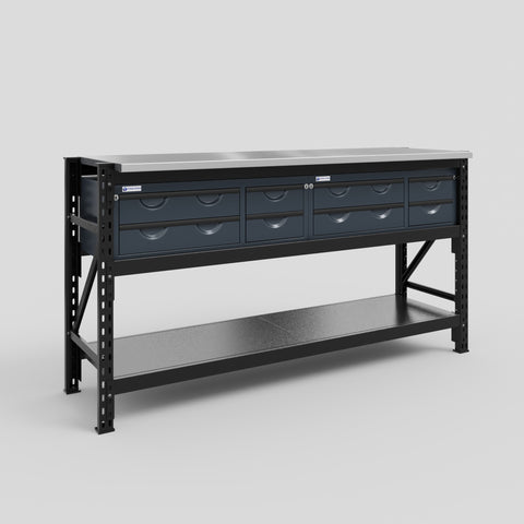 M2 Island Work Bench - H1020mm x W1920mm