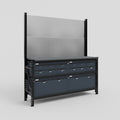M2 Modular Work Bench - H2100mm x W1920mm | Laminate WBT | Dark Grey
